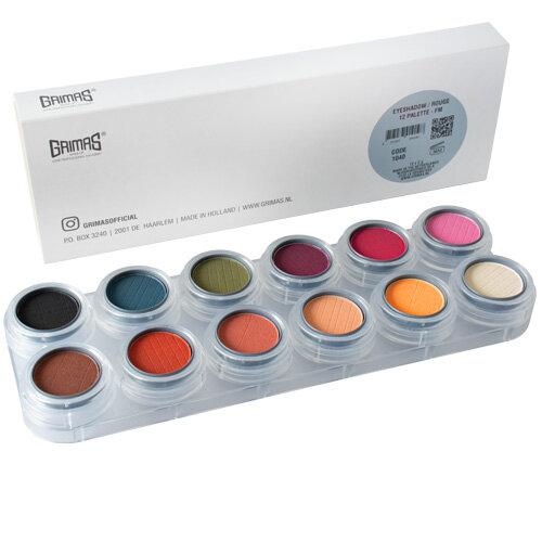 Grimas Oogschaduw/Rouge - Palette Eyeshadow/Rouge FM