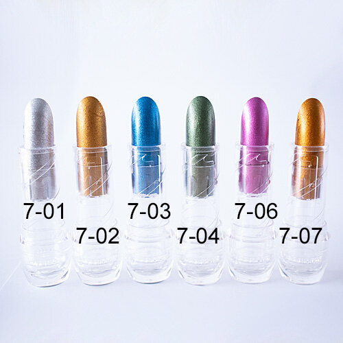 Grimas Lipstick Metallic Pure - Blauw 7-03 - 3.5 gram