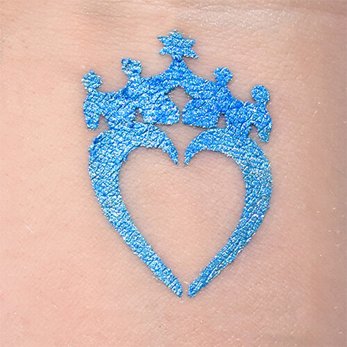 Grimas Glitters - Sparkling Powder - Turquoise - 731 - 5 ml