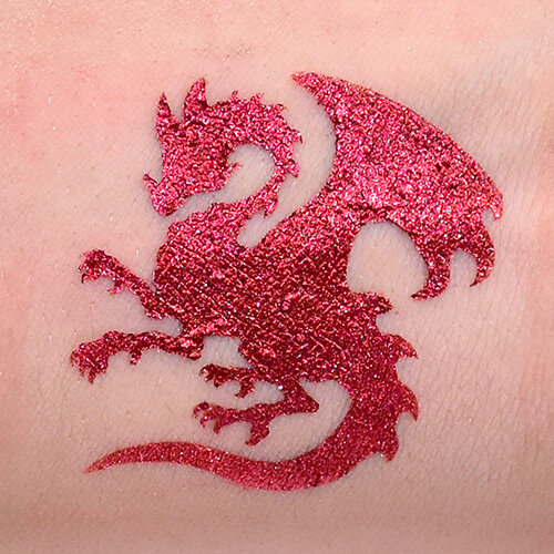 Grimas Glitters - Sparkling Powder - Donkerrood - 755 - 5 ml