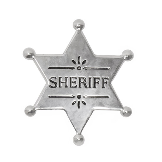 Sheriff Ketting en Ster - Cowboy en Indianen - Set 2-delig