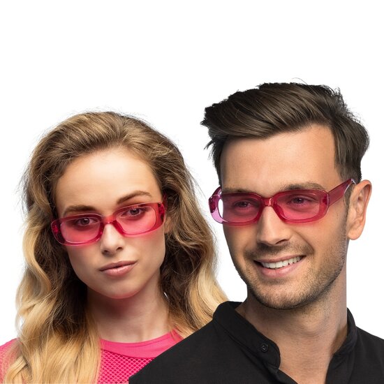 Festival Bril - Techno Feest Roze - Disco Jaren 80