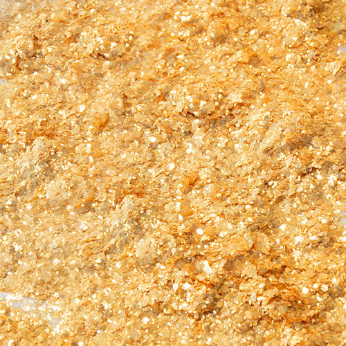 Grimas Shimmer Flakes - Goud 702 - 9 gram