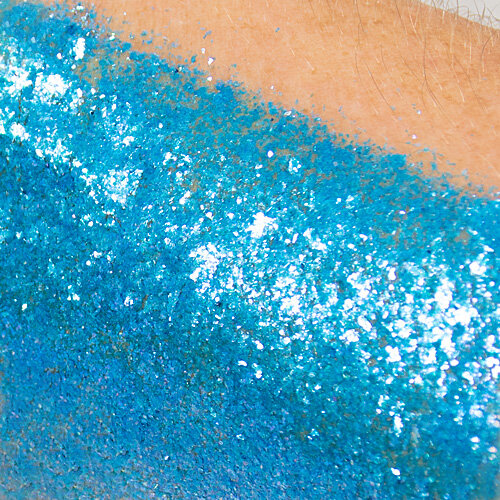 Grimas Crystal Flakes - Blauw 730 - 9 gram