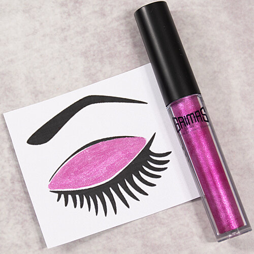 Grimas Liquid Eyeshadow - Fuchsia 762 - 3ml