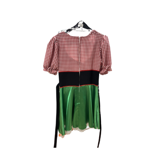 Tweedekans - Nieuw - Dirndl jurk Oktoberfest groein- rood - Dames - maat 44
