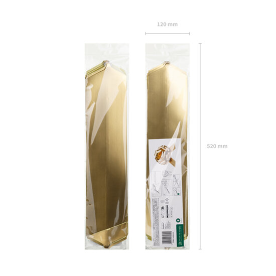 Decoratie Trekstrik Luxe XXL - Goud - 40 cm