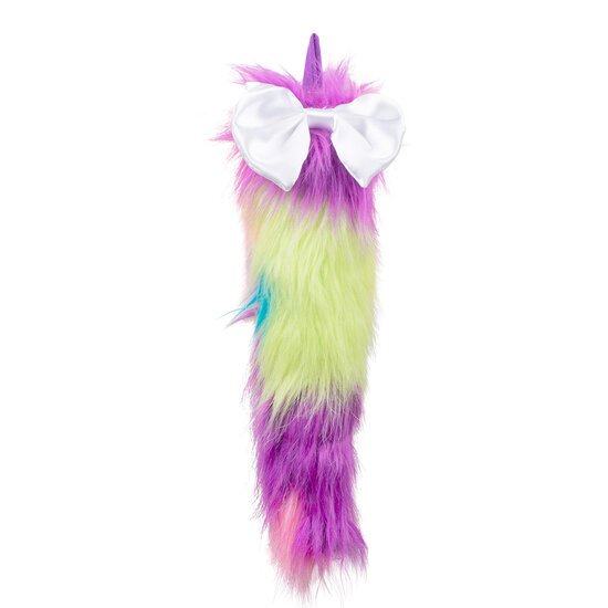 Eenhoorn Set 2-delig - Pluche Dierenset - Diadeem en Staart