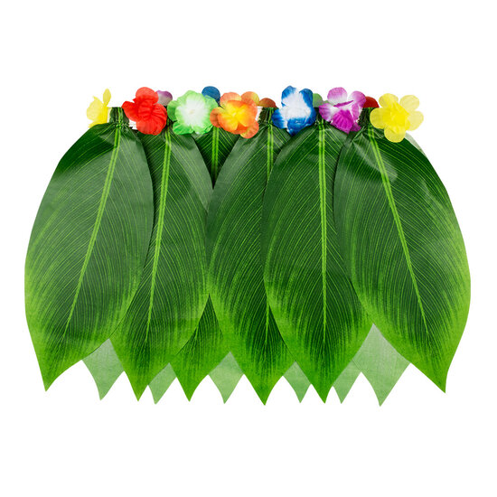 Hawaii Rokje Palmbladeren - Strandfeest Volwassenen