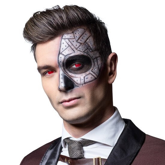 Lenzen Halloween - Kleurlenzen - Cyborg - Weeklenzen