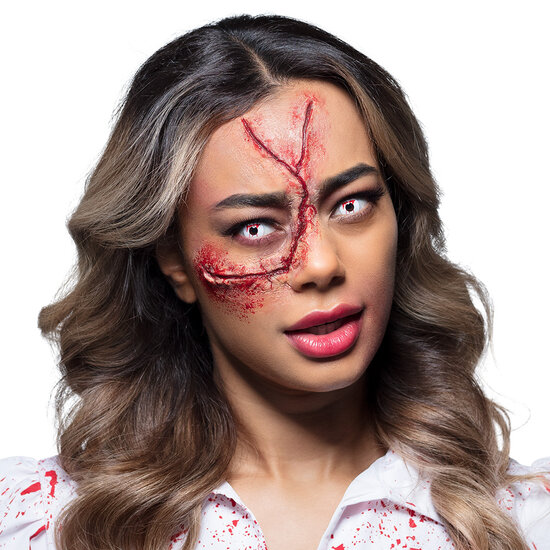 Lenzen Halloween - Kleurlenzen - Bloody Nurse - Weeklenzen