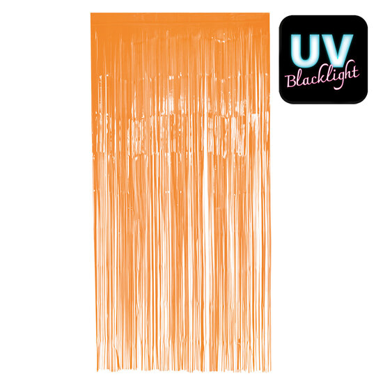 Deurgordijn Neon Oranje