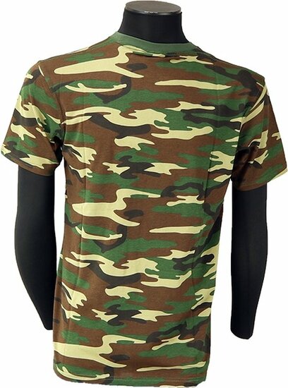 Leger t-shirt camouflage unisex