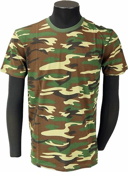 Leger t-shirt camouflage unisex