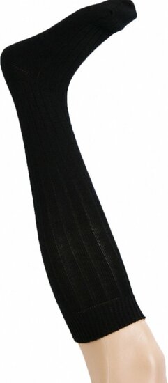 Kniekousen zwart