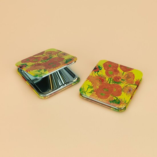 Spiegeldoosje - Van Gogh - Zonnebloemen