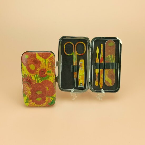 Manicuresetje - Van Gogh - Zonnebloemen