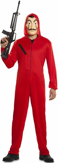 La casa de papel overall rood
