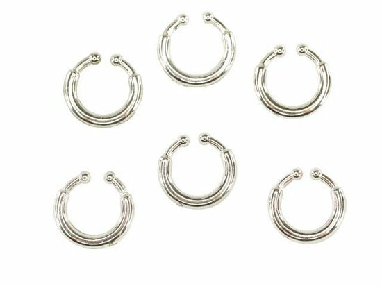 Set piercings 8 stuks