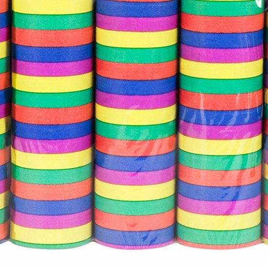 Serpentines 5 rollen gekleurd