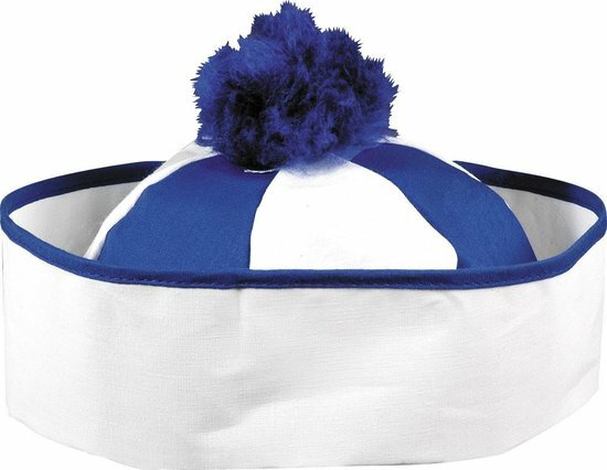 Navy cap marine populair blauw-wit