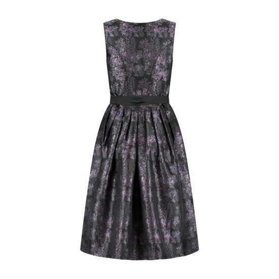 Dirndl Jurkje - Jacquard - Lila-Zwart - Dames