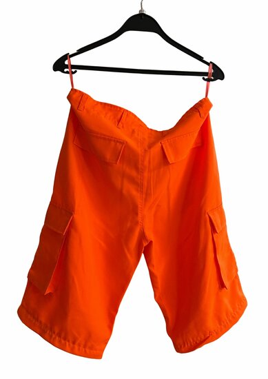 Tweedekans - Nieuw - Oranje korte broek - Heren - Maat L/52