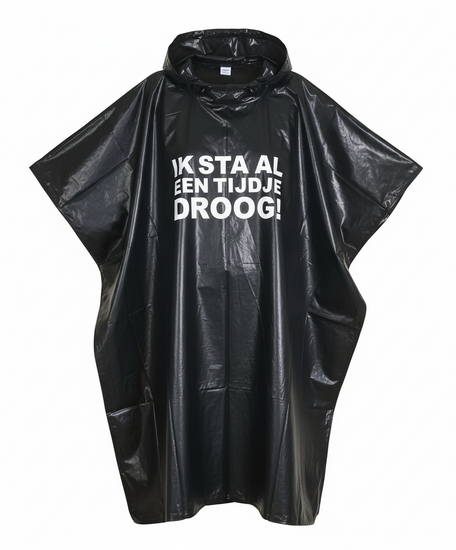 Poncho Zwart - Ik sta al een tijdje droog - Volwassenen