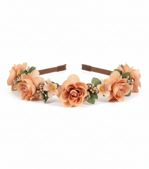 Dirndl haarband beige-groen