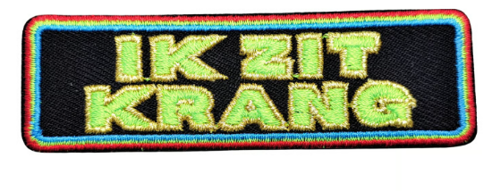 026 Embleem - Ik Zit Krang
