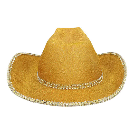 Cowboyhoed Charly Goud - Fout Feest - Volwassenen 