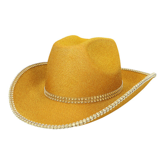 Cowboyhoed Charly Goud - Fout Feest - Volwassenen 
