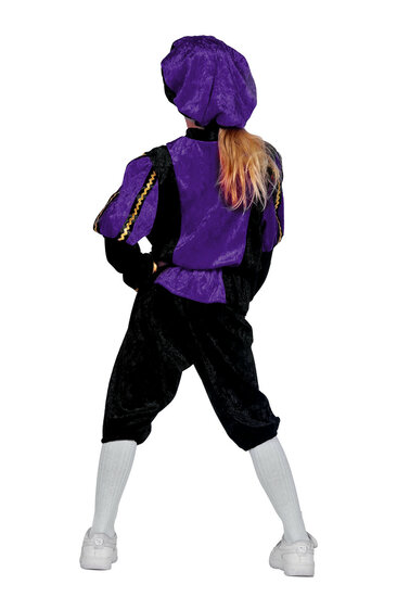 Pietenpak - Paars-Zwart - Kinderen