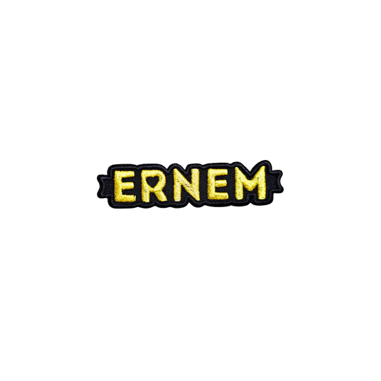 026 Embleem - Ernem Goud - Recht - 8 cm