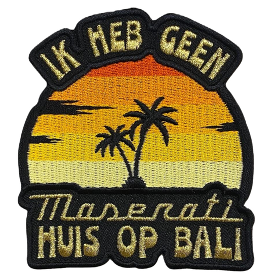 Dit embleem is voor de persoon die denkt dat hij geweldig kan zingen of voor de Samuel Welten superfan!  Prachtig voor op het j
