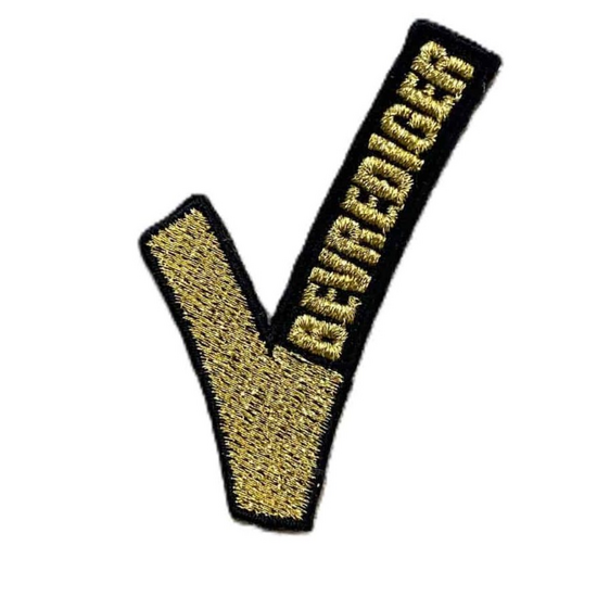 Embleem Oeteldonk - Bevrediger - Goud-Zwart