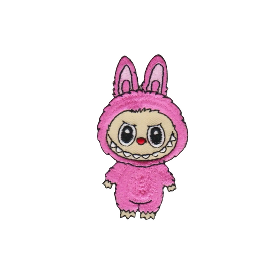 Embleem Oeteldonk - Labubu &ndash; Roze