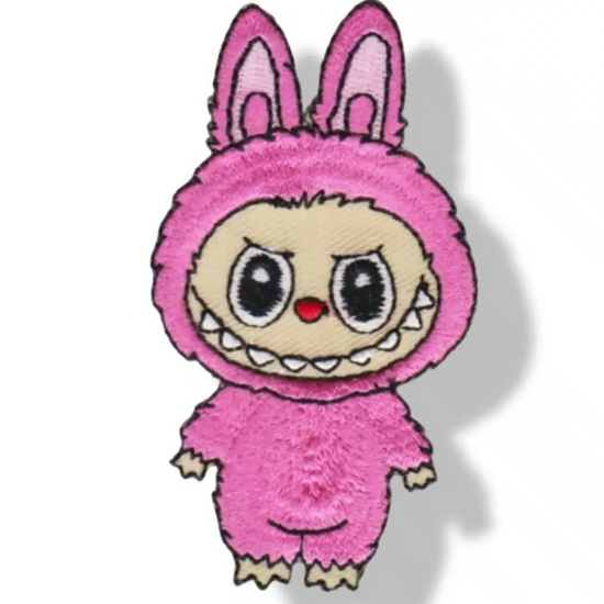 Embleem Oeteldonk - Labubu &ndash; Roze