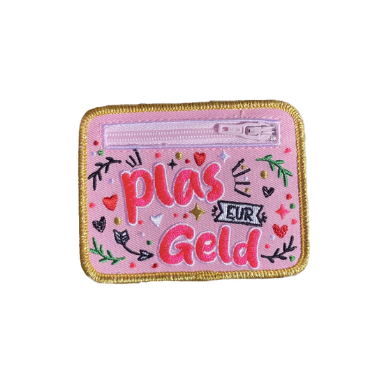 Embleem Oeteldonk - Plas Geld - Roze