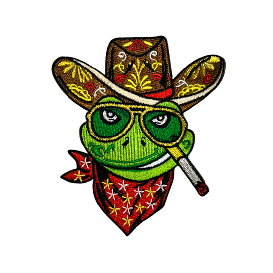 Embleem Oeteldonk - Kikker Cowboy