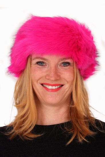 Haarband Bont - Roze - Volwassenen