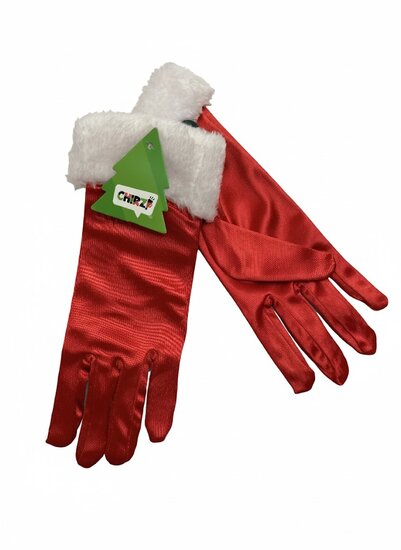 Handschoenen Kerst - Kort - Rood