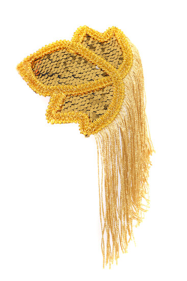 Epauletten - Goud- Pailletten