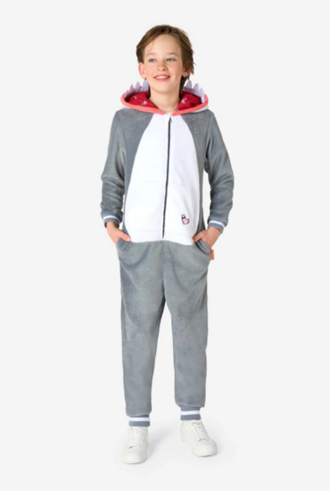 Opposuits Haai Onesie - Dieren Jumpsuit - Kinderen