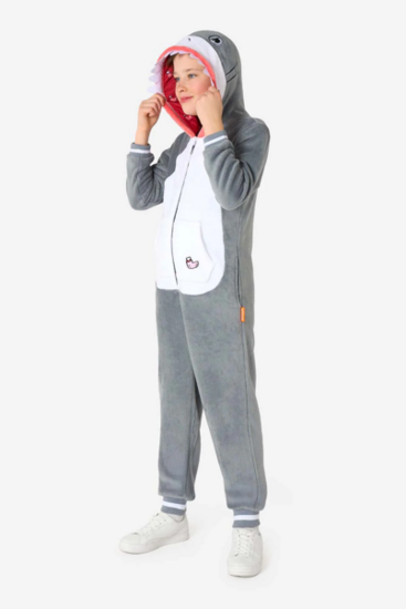 Opposuits Haai Onesie - Dieren Jumpsuit - Kinderen