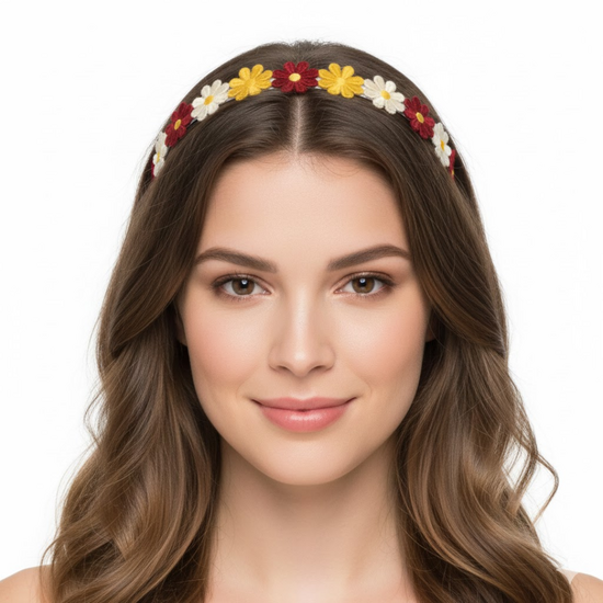 Haarband Oeteldonk - Bloemen