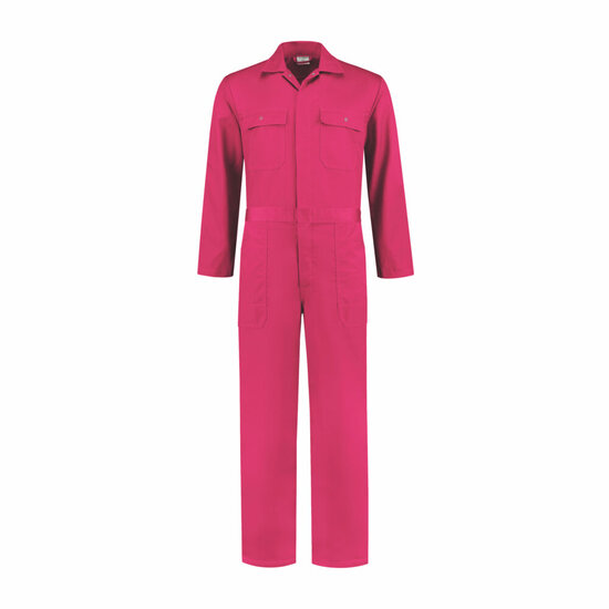 Overall Roze - Jumpsuit Polyester Katoen - Volwassenen