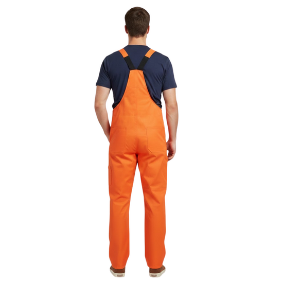 Tuinbroek Oranje - Polyester Katoen - Volwassenen