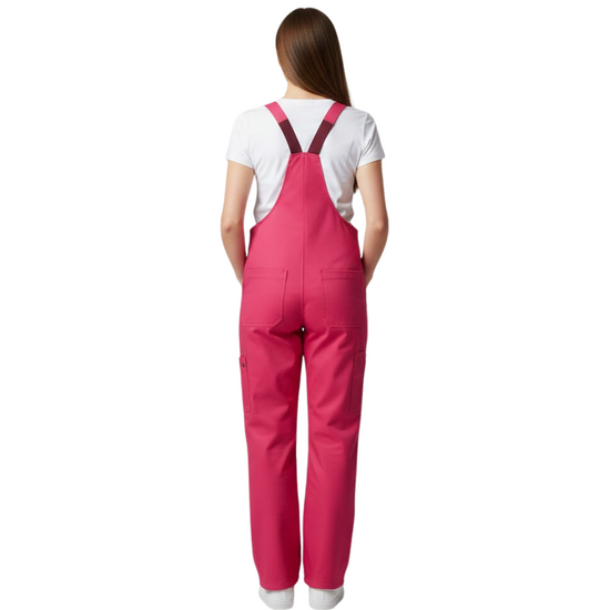 Tuinbroek Roze - Polyester Katoen - Volwassenen