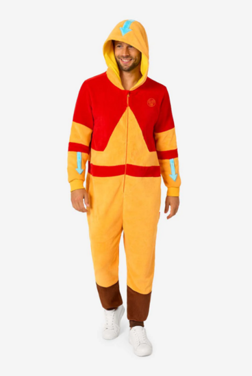 Opposuits Aang Onesie - Avatar Jumpsuit - Volwassenen